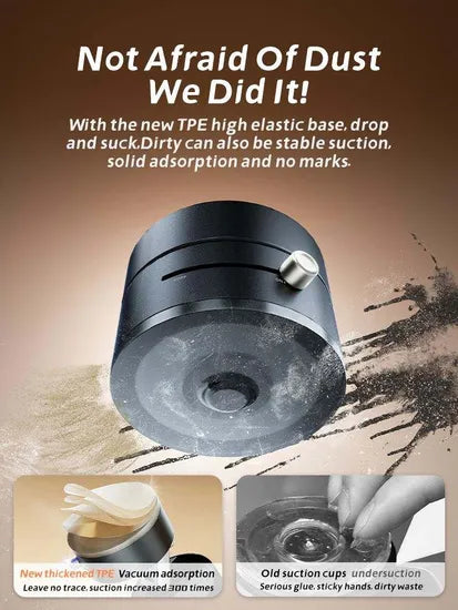 Universal Foldable Magnetic Vacuum Suction Phone Holder